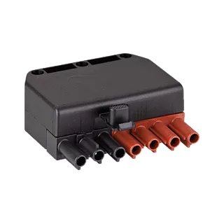 Connecteur male 7 Pôles noir ECO-BRICOLAGE pièce bruleur