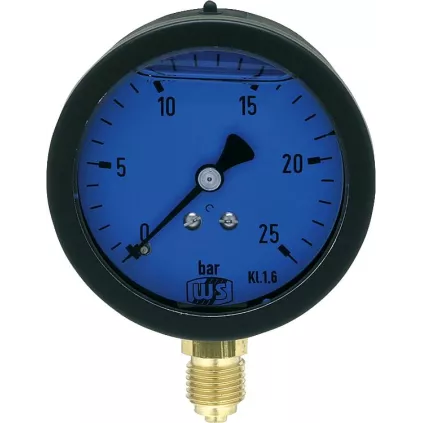 Manomètre Fioul à Glycérine 63 mm 0-25 Bars 1/4 radial - eco-bricolage