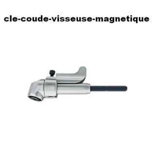 Clé coudé Magnétique 1/4 Visseuse WIHA