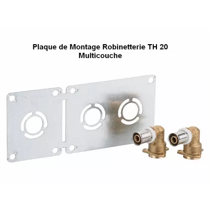 Plaque de Montage A sertir D20 Multicouche TH ECO-BRICOLAGE -