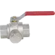 Vanne 1/4 de Tour Avec Filtre Inox 3/4 ECO-BRICOLAGE