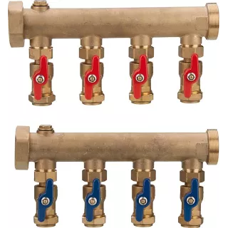 Ensemble Collecteur Geothermie 4 Sorties PE32 ECO-BRICOLAGE -