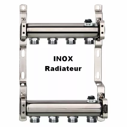 Ensemble Collecteur de Radiateur en INOX - ECO-BRICOLAGE
