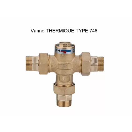 Vanne Thermique EASYFLOW WOOD 746 ECO-BRICOLAGE - eco-bricolage