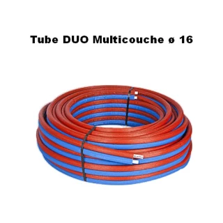 Tube Multicouche Isolé DUO DN 16 50 ML ECO-BRICOLAGE