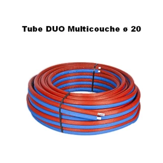 Tube Multicouche Isolé DUO DN 20 50 ML ECO-BRICOLAGE