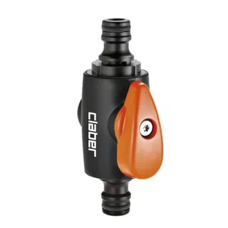 Raccord automatique MM avec robinet 8611 CLABER - eco-bricolage