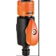 Raccord automatique avec robinet 8601 CLABER - eco-bricolage