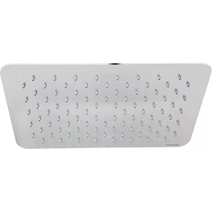 Pomme de Douche Inox Rectangle EJONA 400x250 ECO-BRICOLAGE