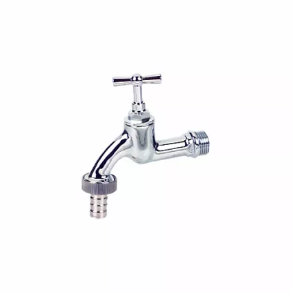 Robinet Arrosage CHROME - ECO-BRICOLAGE