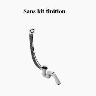 Vidange Baignoire FLEXAPLUS Sans kit finition HANSGROHE 58140180