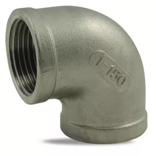 Coude inox 90° FF à visser ECO-BRICOLAGE