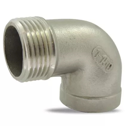 Coude inox 90° MF ECO-BRICOLAGE - eco-bricolage