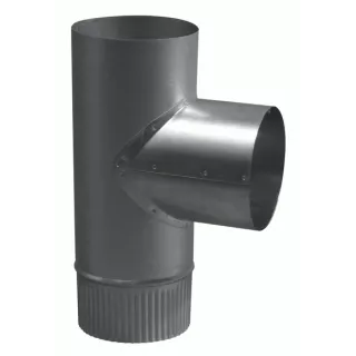 té aluminié équerre 90° TEN, Té de raccordement chaudiere