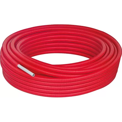 Tube multicouche Gainé Rouge D 16 mm 50 ML ECO-BRICOLAGE -