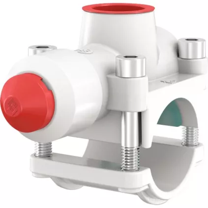 Collier de prise en charge T-Plus 1/2 pour Cuivre FLAMCO -