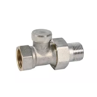 Té de réglage 3/4 Nickelé Thermador radiateur chauffage central
