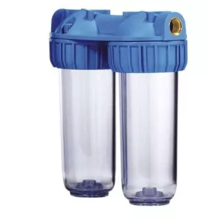 Filtre Duplex double SX 3/4 Sans Cartouche 491151 JETLY