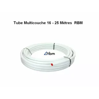 Tube Multicouche 16 25 mètres RBM - ECO-BRICOLAGE