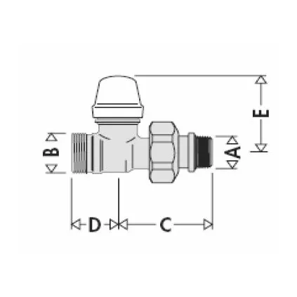 Té de Réglage EK LUXE C