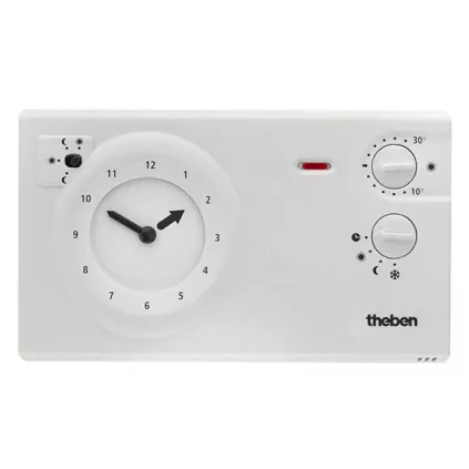 Thermostat d'ambiance à horloge analogique RAM 782 THEBEN