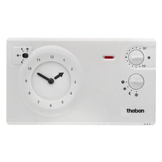Thermostat d'ambiance à horloge analogique RAM 784 à piles THEBEN