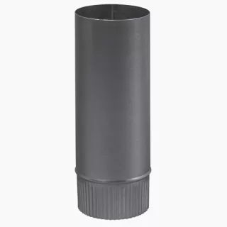 tube rigide aluminié 33cm TEN et accessoires de raccordement cheminée