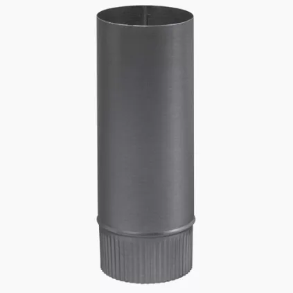 tube rigide aluminié 33cm TEN et accessoires de raccordement cheminée