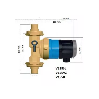 Circulateur VORTEX V155SL Auto adaptatif