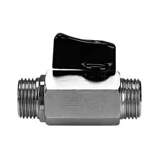 Mini robinet 1/4 de tour Male-Male