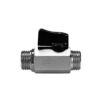 Mini robinet 1/4 de tour Male-Male