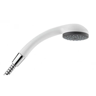 Pomme de douche COBRA 1 jet Blanc