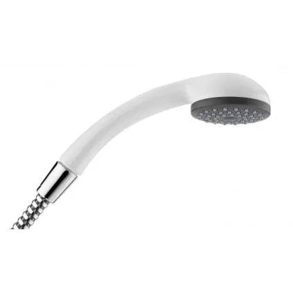 Pomme de douche COBRA 1 jet Blanc