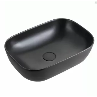 Vasque Ovale Céramique CALYPSO Noir MAT ECO-BRICOLAGE - eco-bricolage