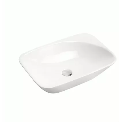 Vasque Céramique TRAPEZE Blanc Brillant ECO-BRICOLAGE - eco-bricolage