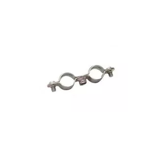 Collier plomberie tube cuivre double à la boite