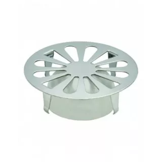 Grille Marguerite Inox D90 Pour Siphon Sol VALENTIN 0353