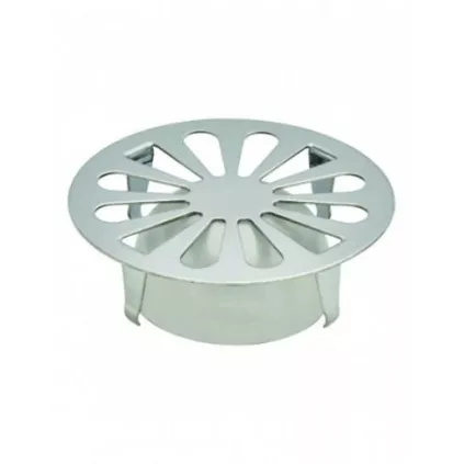 Grille Marguerite Inox D90 Pour Siphon Sol VALENTIN 0353