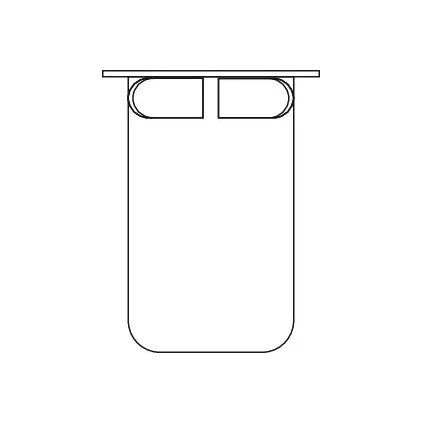 Tasse Bonde Douche D 60 mm Valentin