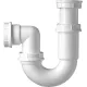 Siphon évier PVC forme P Sortie Horizontale nicoll VEN542