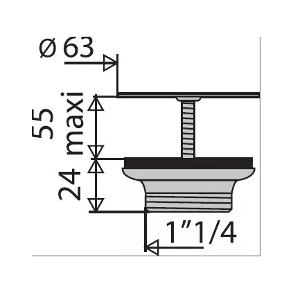 Bonde à Grille Ecoulement Libre 213