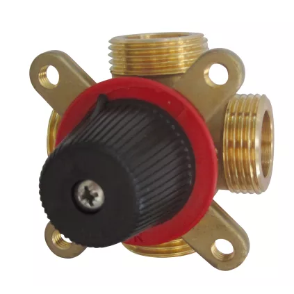 Vanne mélangeuse 3 Voies Laiton Male TERMOMIX - THERMADOR