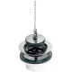 Bonde de lavabo à chainette NICOLL d 60 mm