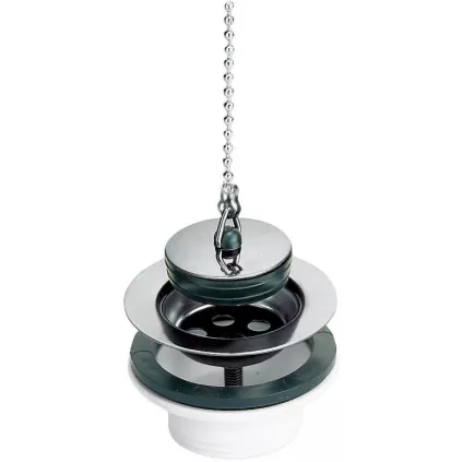 Bonde de lavabo à chainette NICOLL d 60 mm