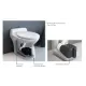Broyeur WC monobloc W30 SP Silence Option Lave Main WATERMATIC