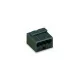 Borne Micro Wago Gris foncé 4 Fils 100P 100V WAGO