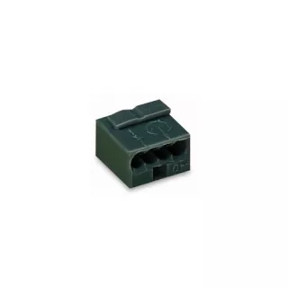 Borne Micro Wago Gris foncé 4 Fils 100P 100V WAGO