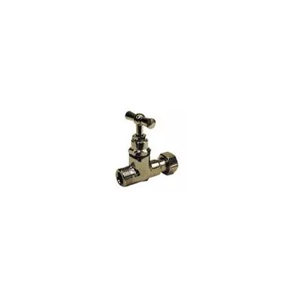 Robinet d'arrêt droit 3/8 de WC tête potence et tous les accessoires sanitaire et de WC