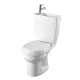 PACK WC Gain Place OERO DUO ECOBRICO, Wc avec lave main intégré OREO