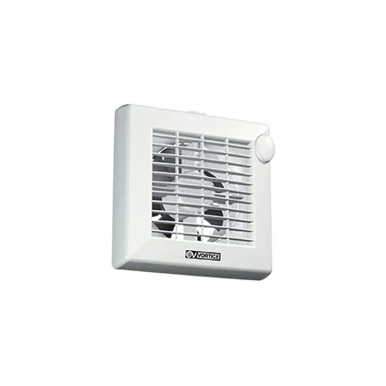 Extracteur PUNTO mural volet timer ø120 175m3 AXELAIR XPAT120